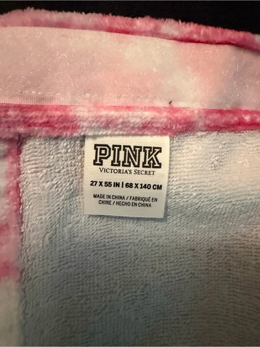 Victoria’s Secret Pink Towel Wrap